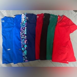 Medium Scrub Top Lot